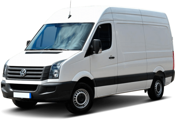 Prenájom VW Crafter skriňová dodávka | 3-miestna, ložná ploc