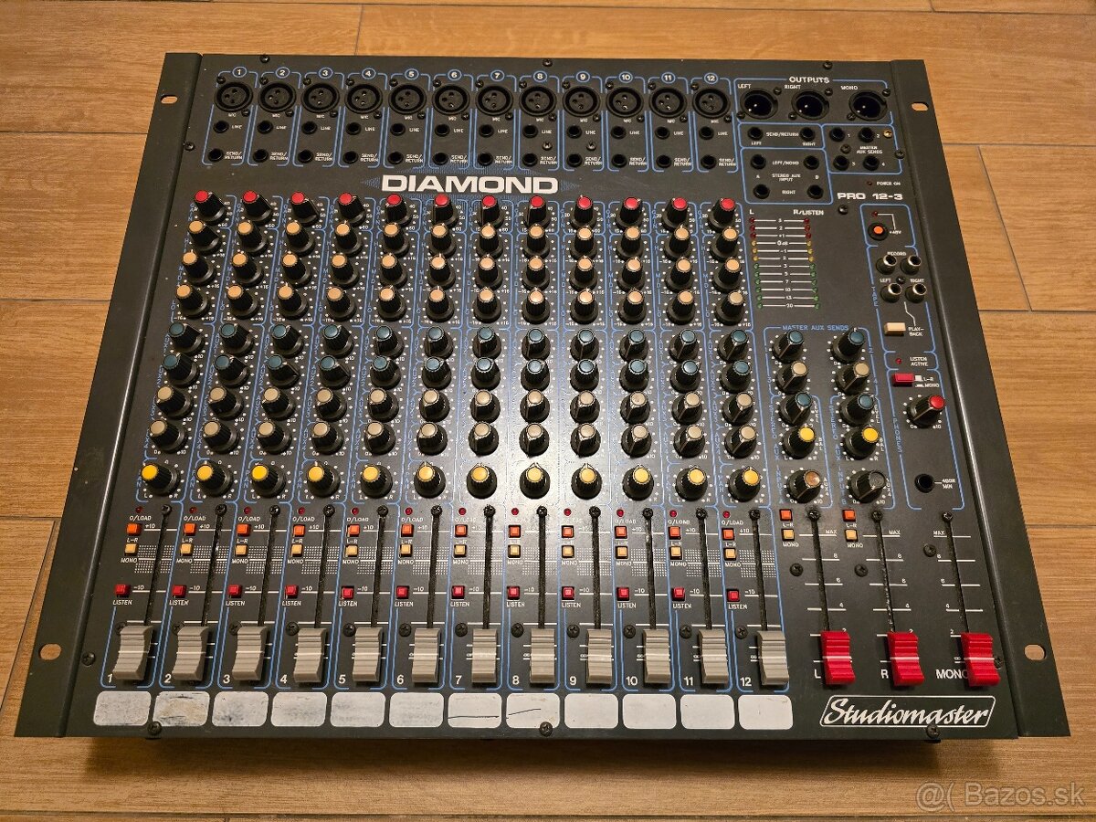 Studiomaster Diamond Pro 12-3