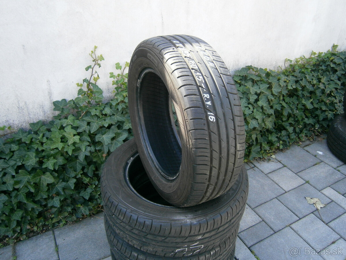 Predám 4x letné pneu Falken 195/60 R15 88HXL