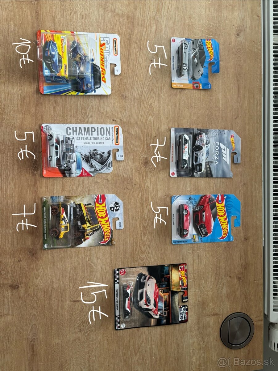 Hot wheels autíčka