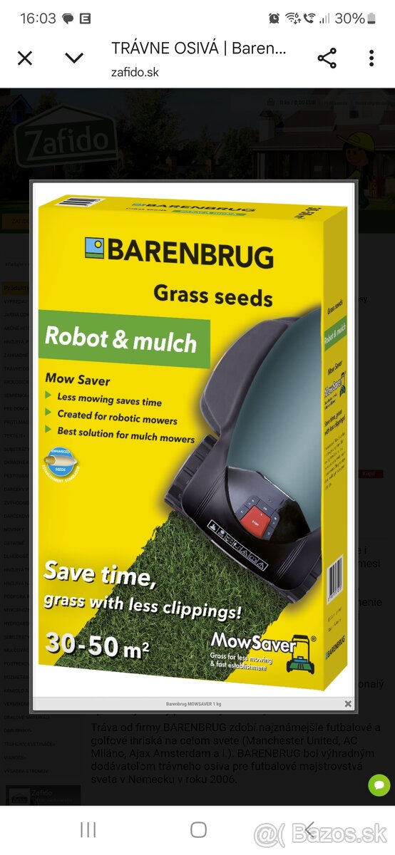 Barenbrug Mow saver