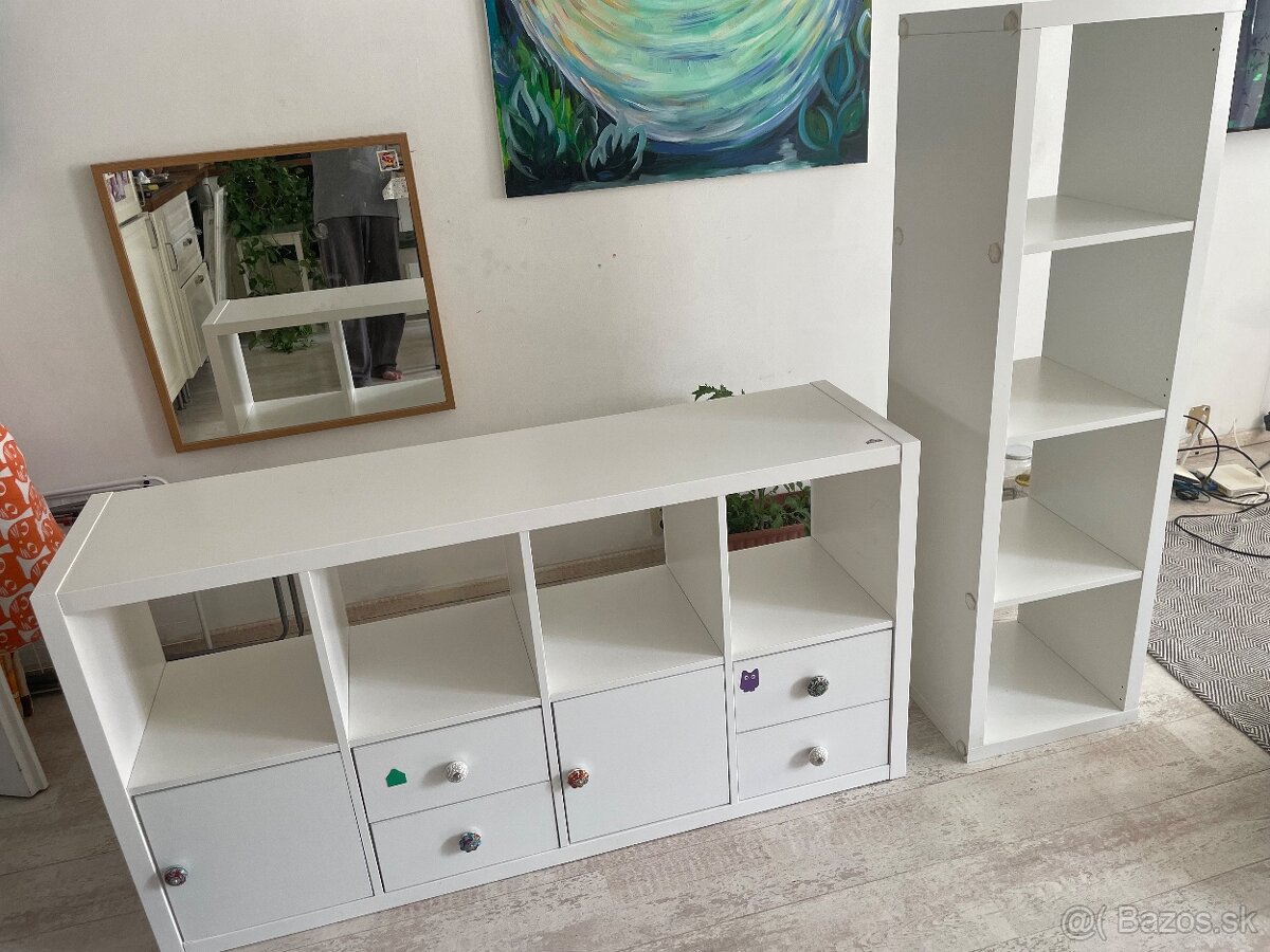 Ikea Kallax 1x4 + 2x4