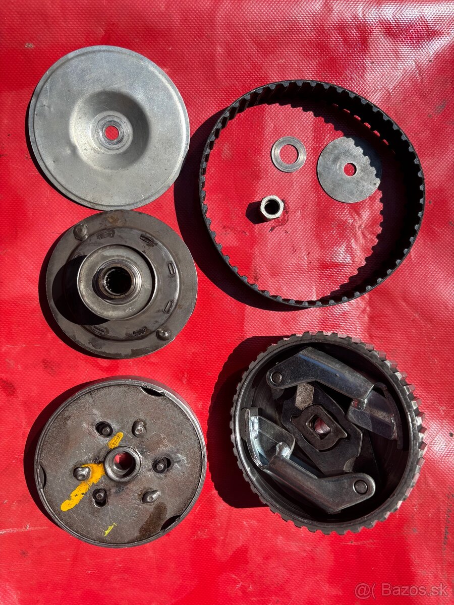 Babetta 210/225 spojka komplet 4