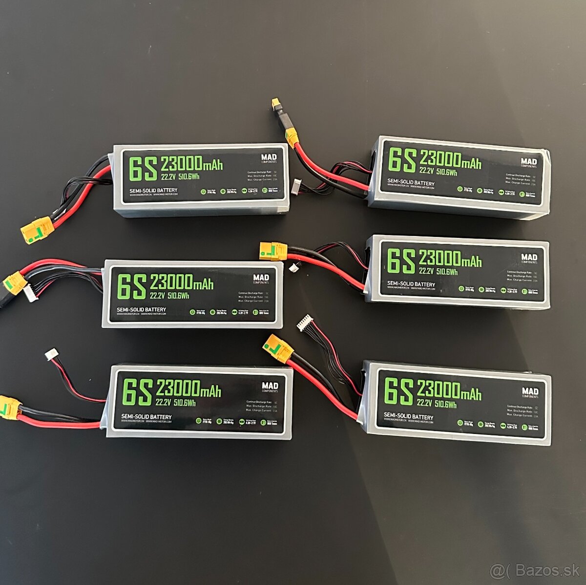 23000 mAh Liion 10C batéria