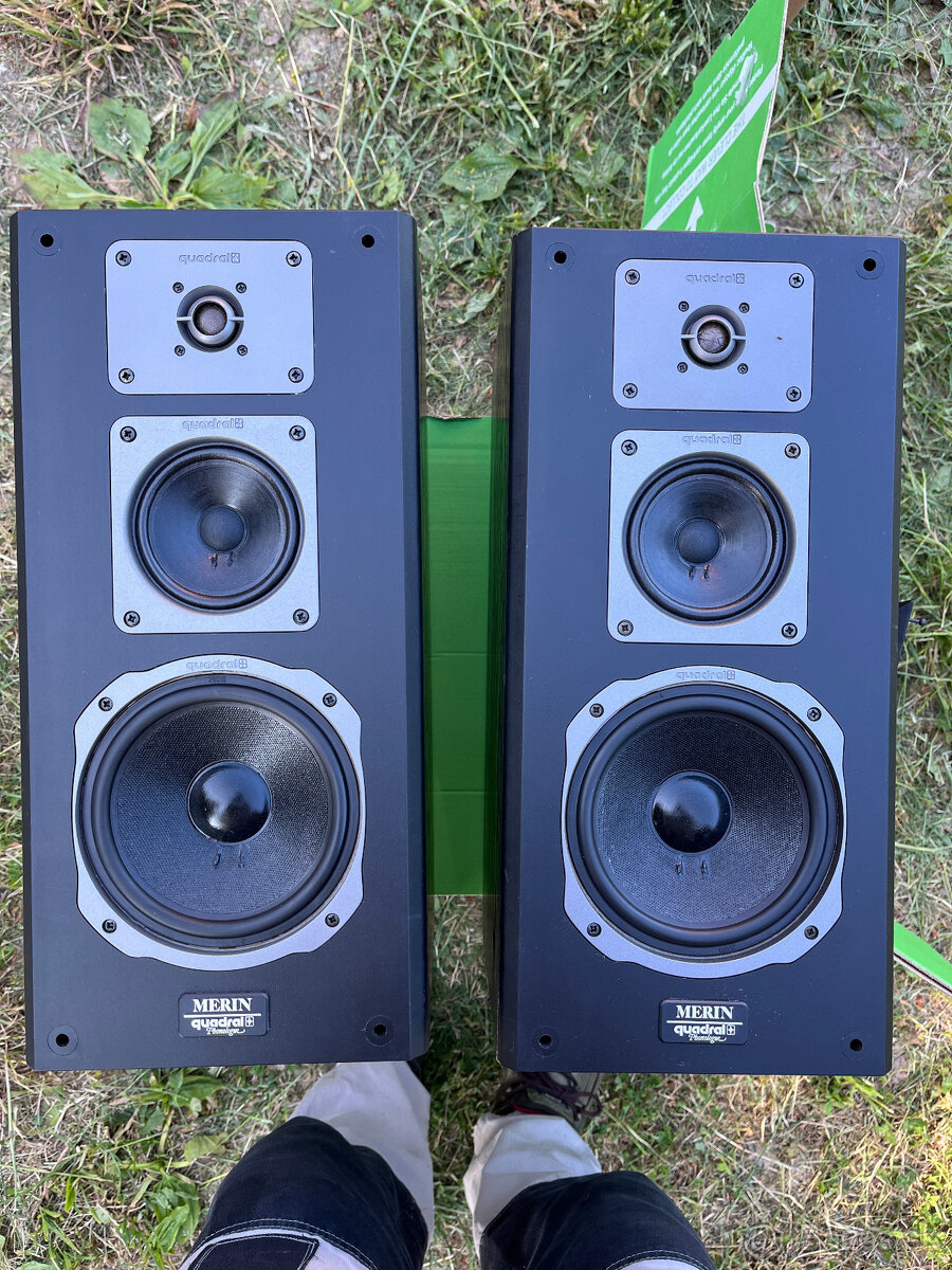 Predám hifi reproduktory Quadral 80 W 4 Ohm