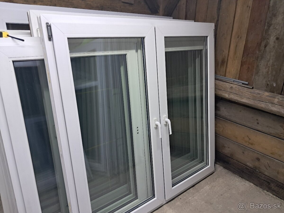 Predám plastove okno 120 cm dlhý 145 cm vysoký