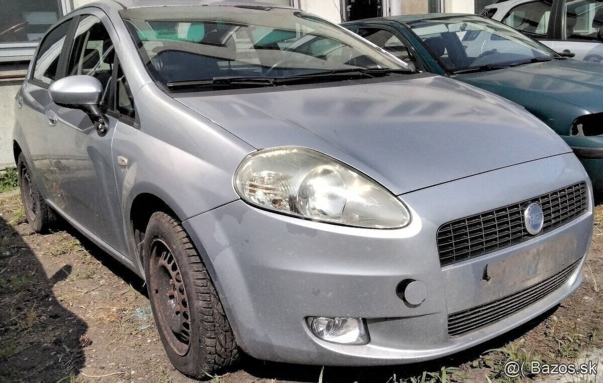 FIAT GRANDE PUNTO 1.3 JTD 2007 predám motor 199A3000, TRYSKY