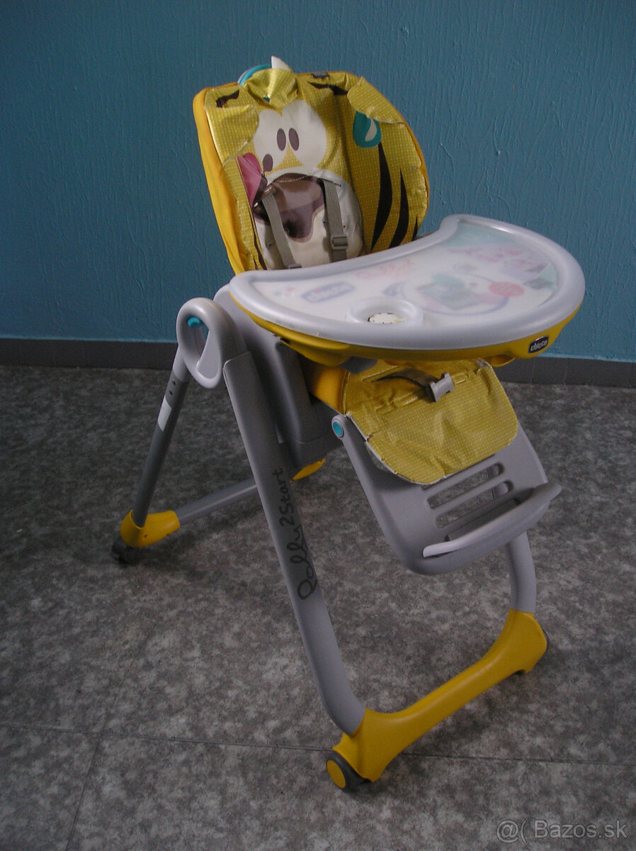 Detská jedálenská stolička Chicco polly 2 - Osobny odber