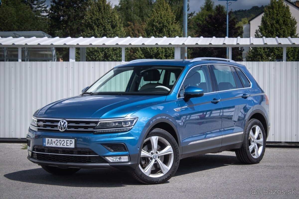 Volkswagen Tiguan 2.0 TDI SCR BMT 190k 4MOTION Highline DSG