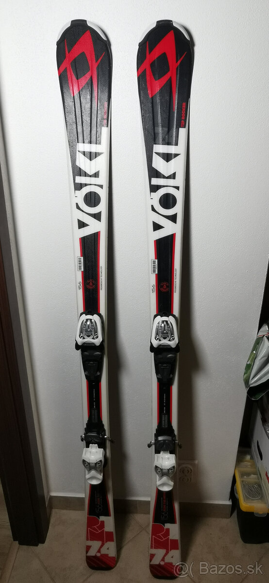 Lyze VOLKL RTM 7.4 black, full sensor woodcore, Tip rocker