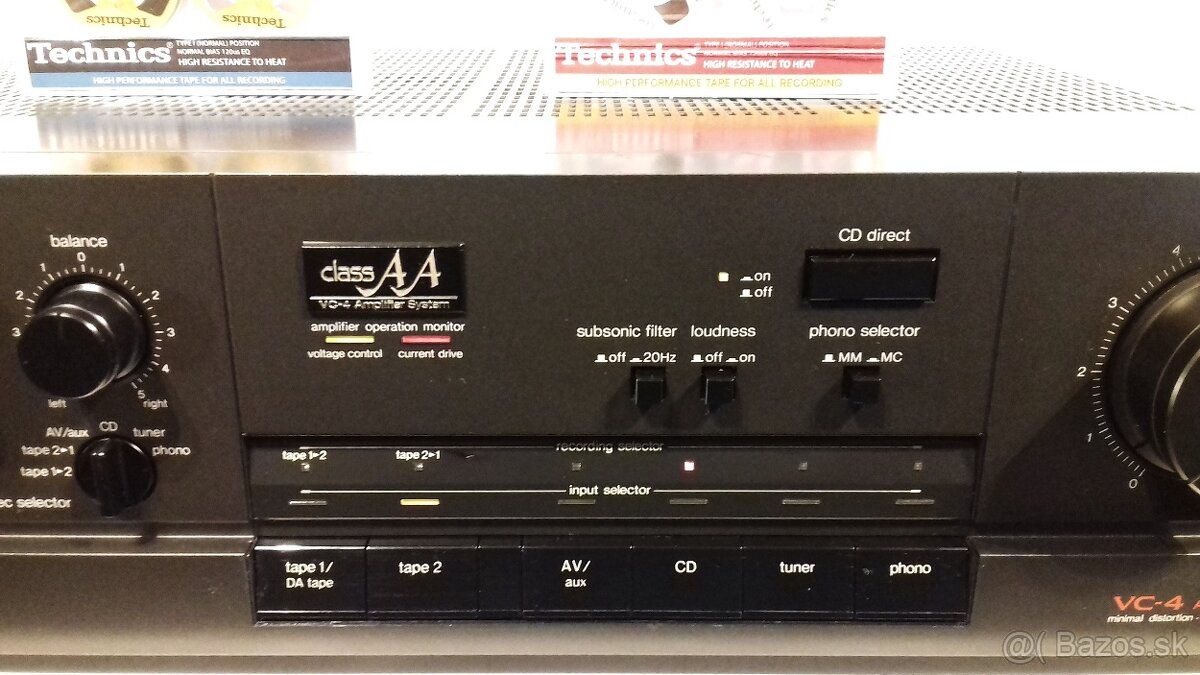 ClassAA spickovy 560W zosilnovac TECHNICS SU-V60 JAPAN, AZ18