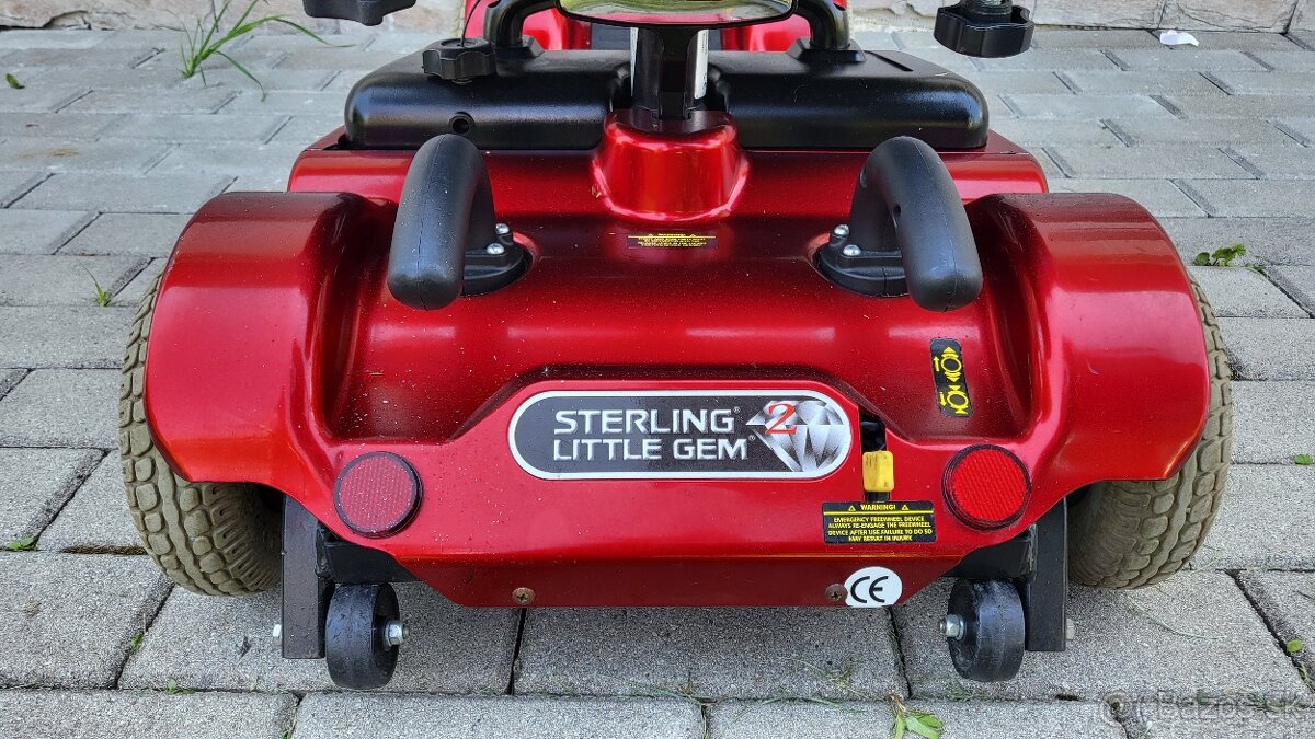 Elektrický invalidny vozik - skúter pre ZTP seniorov