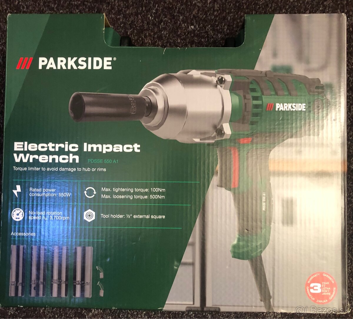 Elektricky Razovy Utahovak Parkside