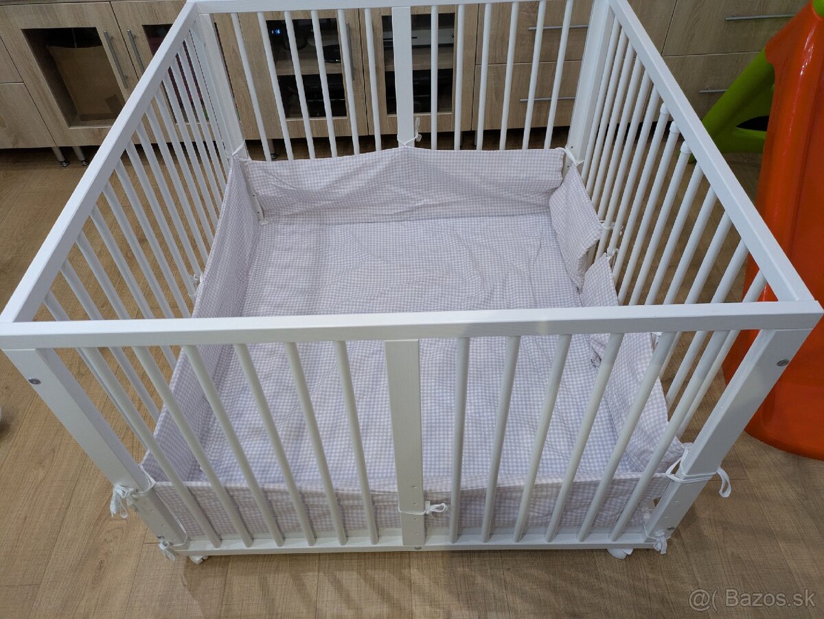 Predam detsku drevenu ohradku 100x96cm