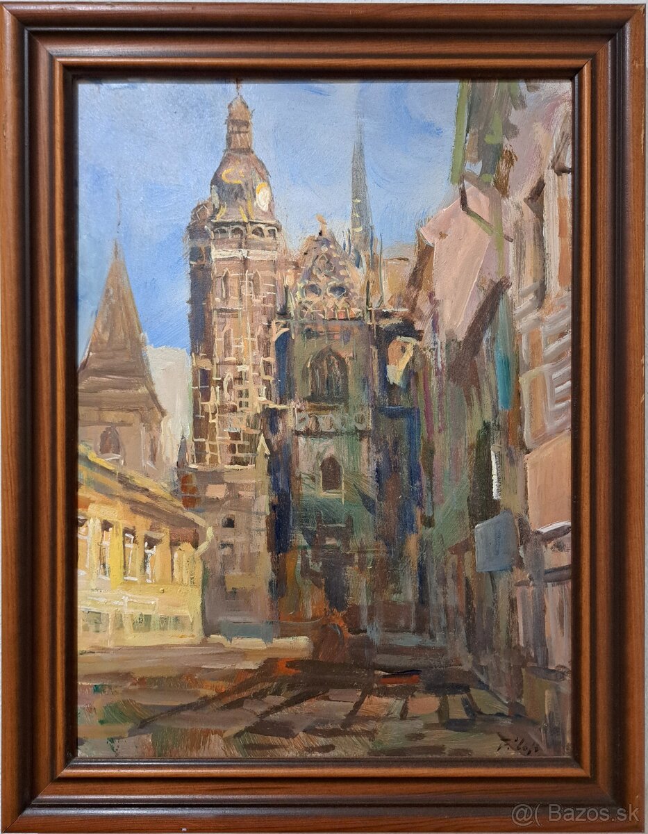 Obraz Štefan Filep-Dóm sv. Alžbety