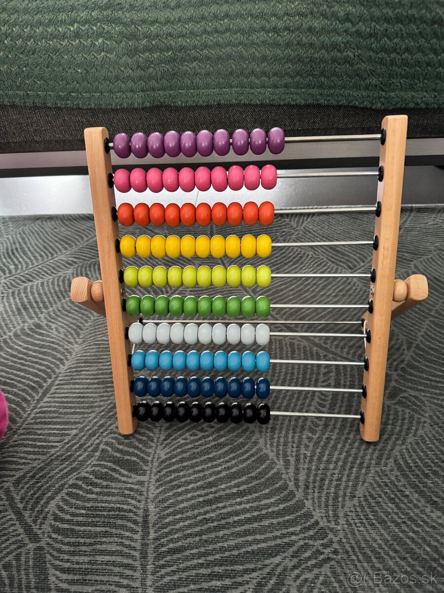 Počítadlo drevené, zn Ikea