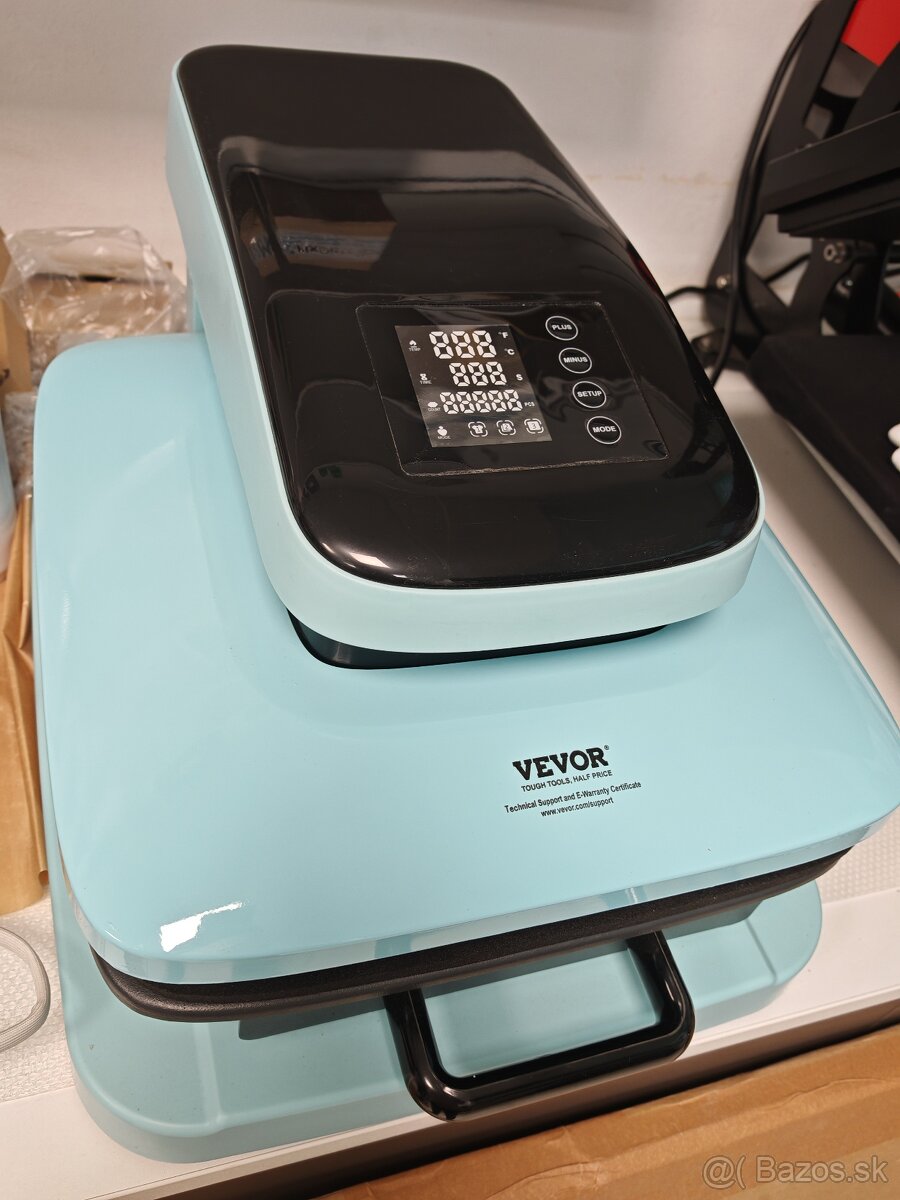 Automatický tepelný lis VEVOR+ lis na hrnceky/termosky