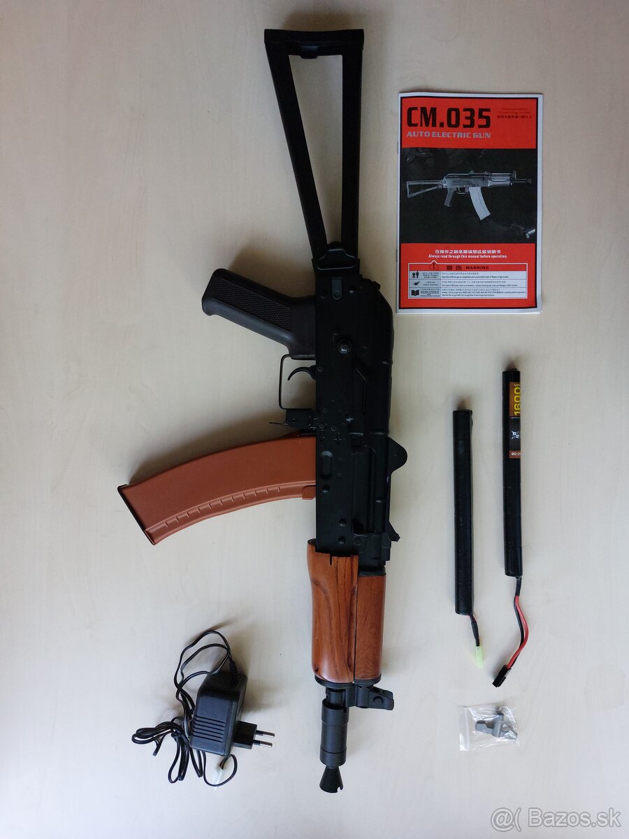 Airsoft AK-74U v záruke Drevo/Kov