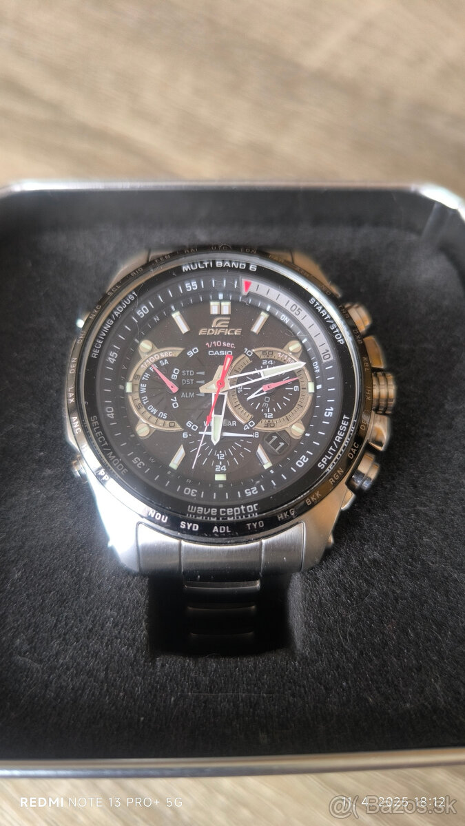 CASIO EQW-M710 ( modul 5089) solar, waveceptor-TOP STAV.