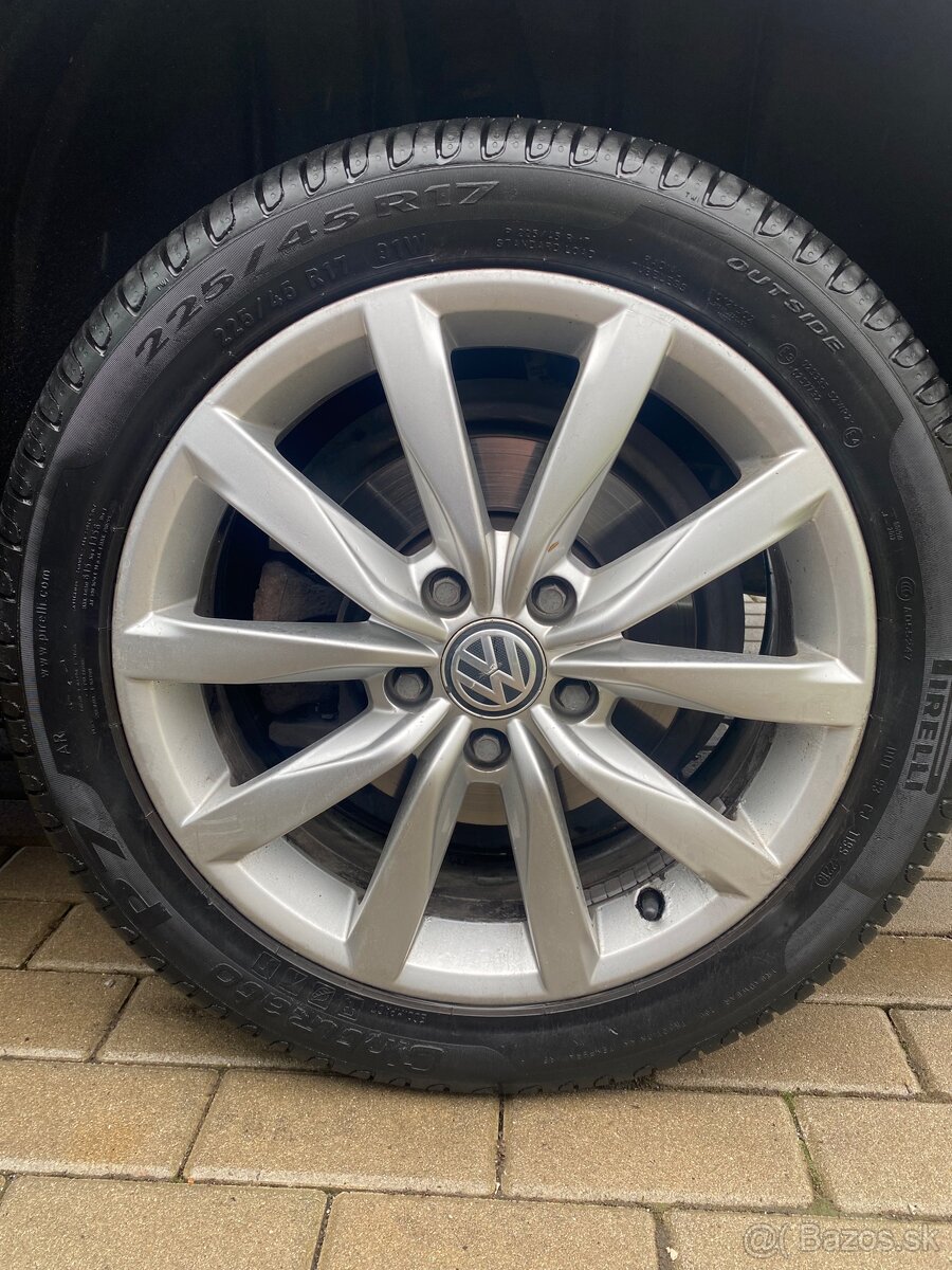 Alu disky 5x112 R17, 225/45 ET48