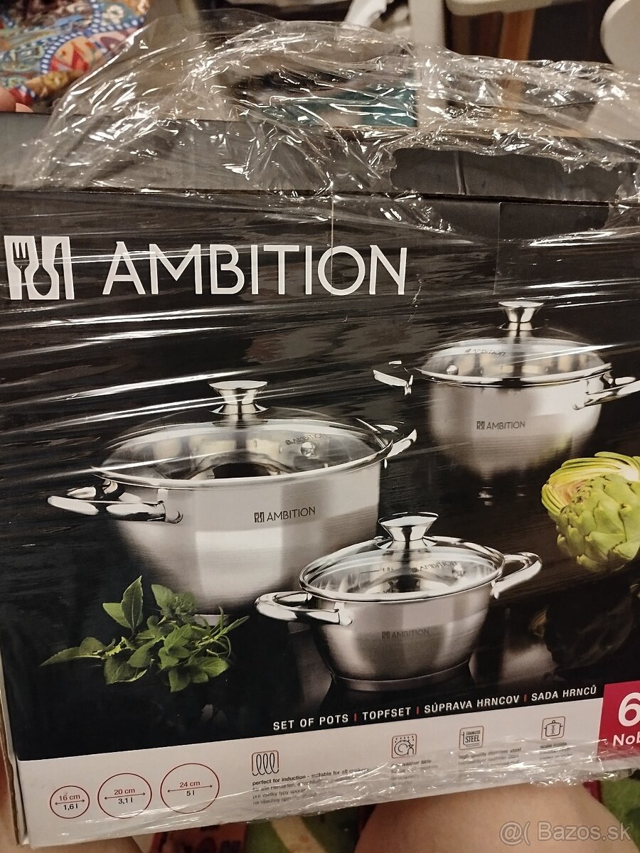 Čisto nové hrnce Ambition Noble