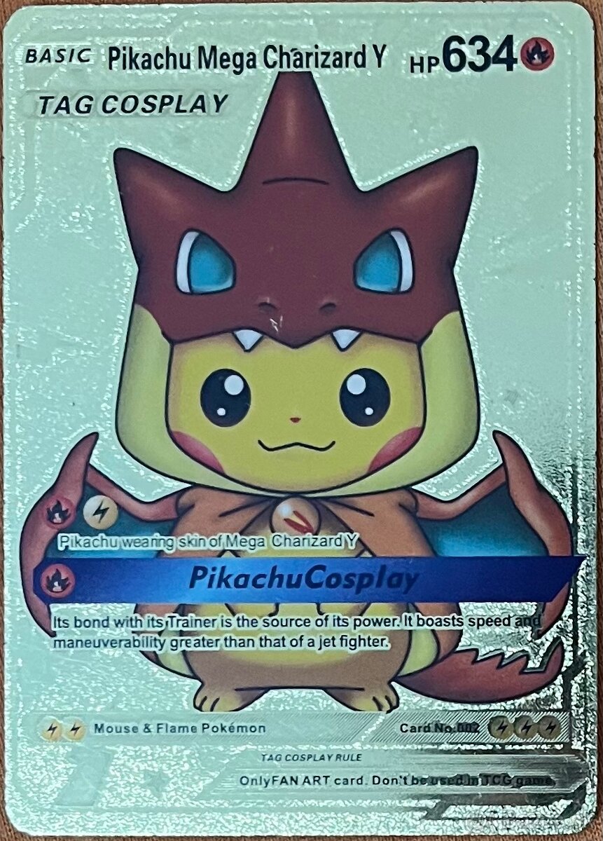 Pikachu Mega Charizard Y (Pokémon karta)