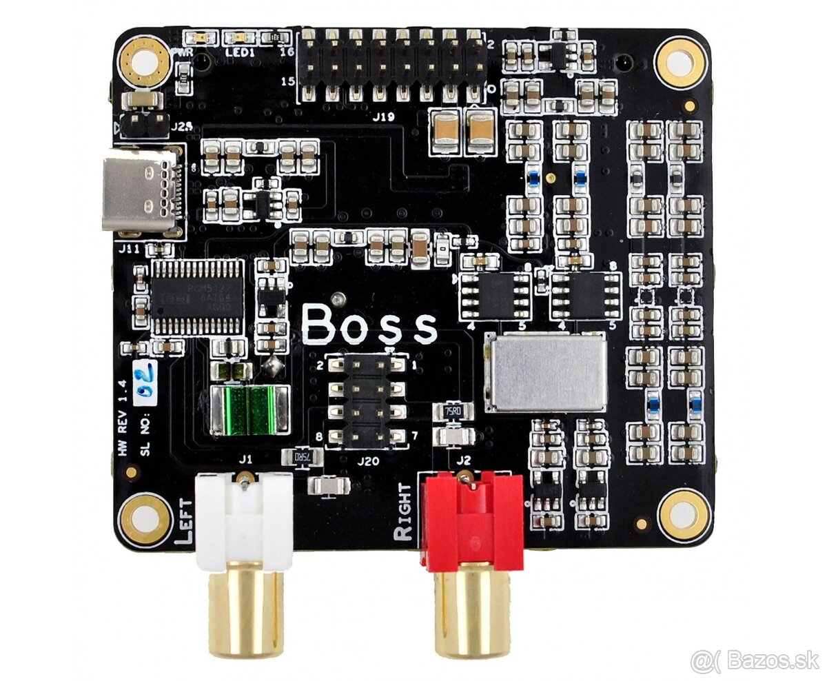 DAC pre raspberry pi 3/4