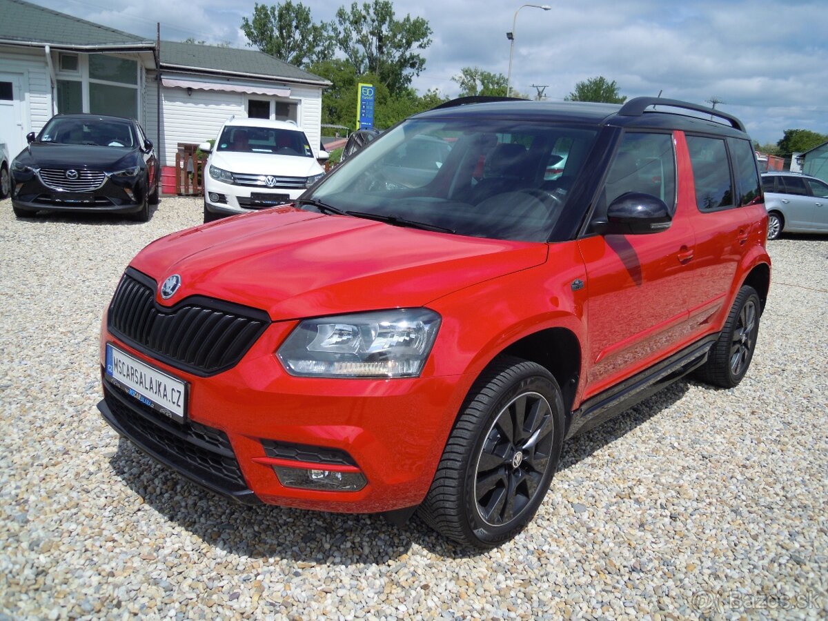 Škoda Yeti 1.2TSi MONTE CARLO - SERVIS