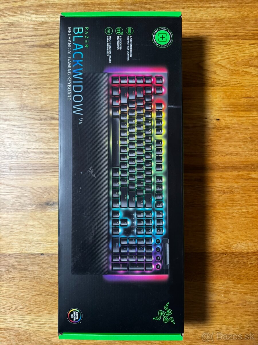 Razer BLACKWIDOW V4 (Green Switch) US