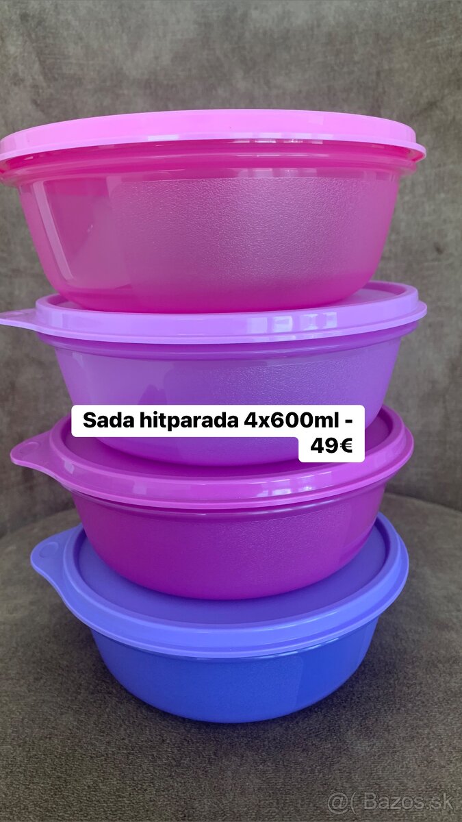 Sada hitparada 4x600ml - Tupperware
