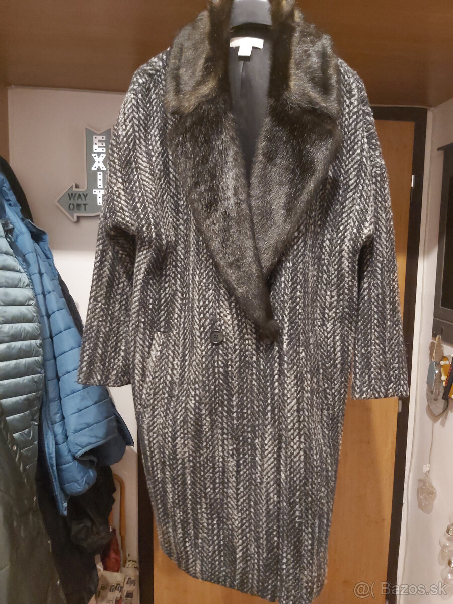 Dámsky kabát velkosť 40 H & M