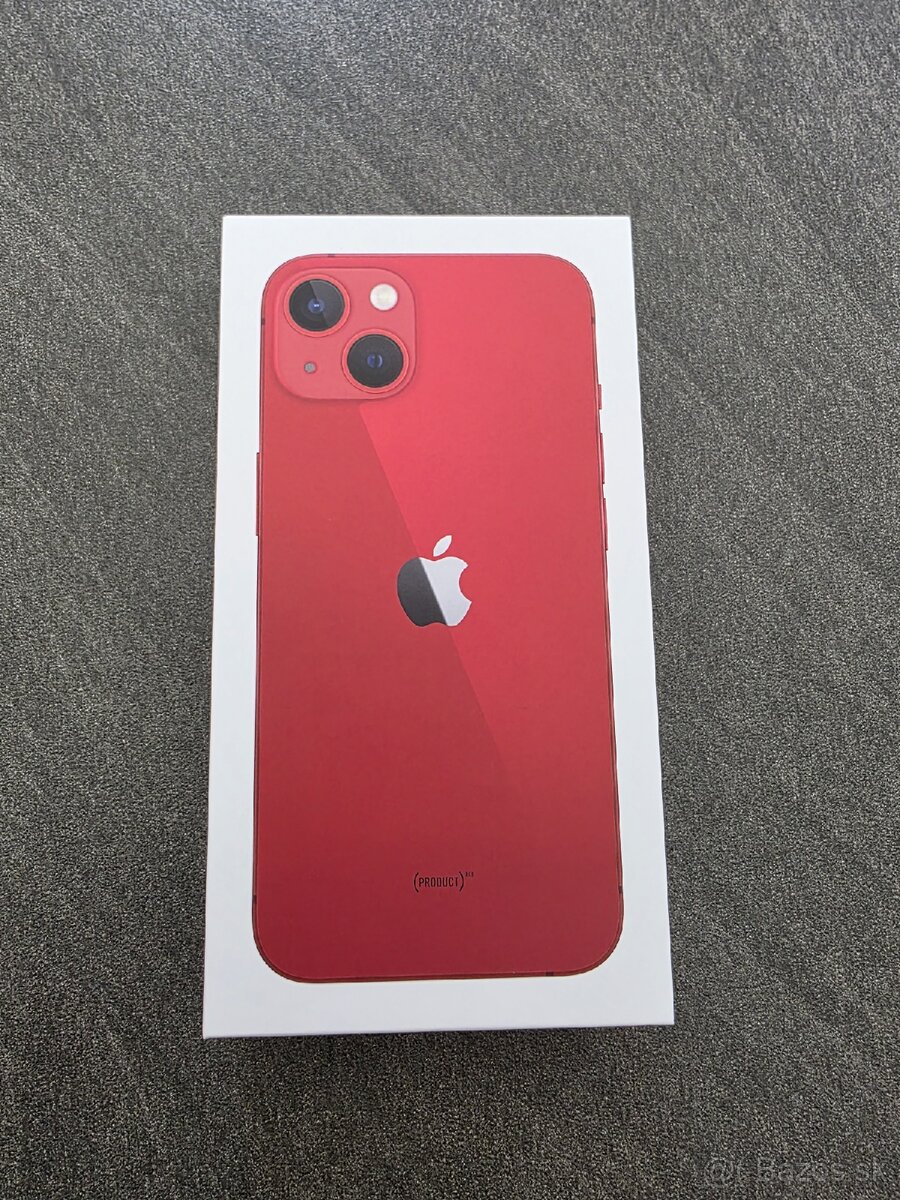iPhone 13 128GB, red
iPhone 13 128 GB – červený (PRODUCT)RE