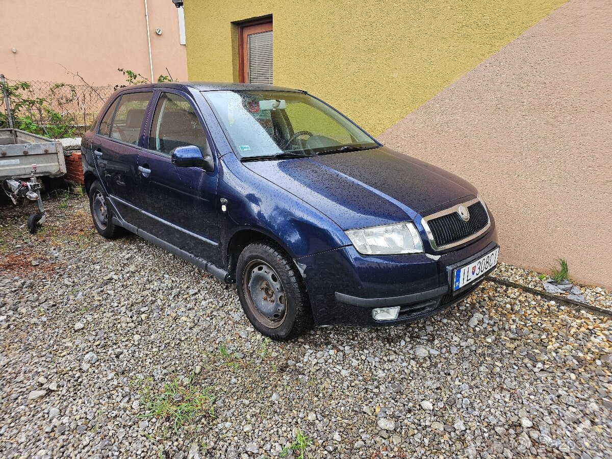 Predám Fábiu 1.9. hladký diesel 45kw