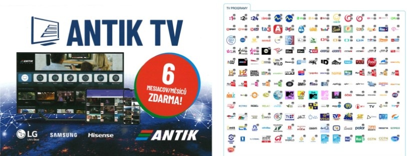 Antik TV kupon 6 mesicov