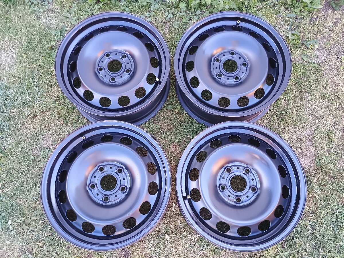 Plechové disky originál VW Golf 7, 5x112 R16