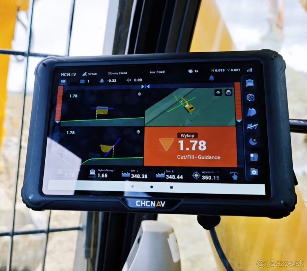3D Navigácia pre stavebné stroje CHCNAV TX 73