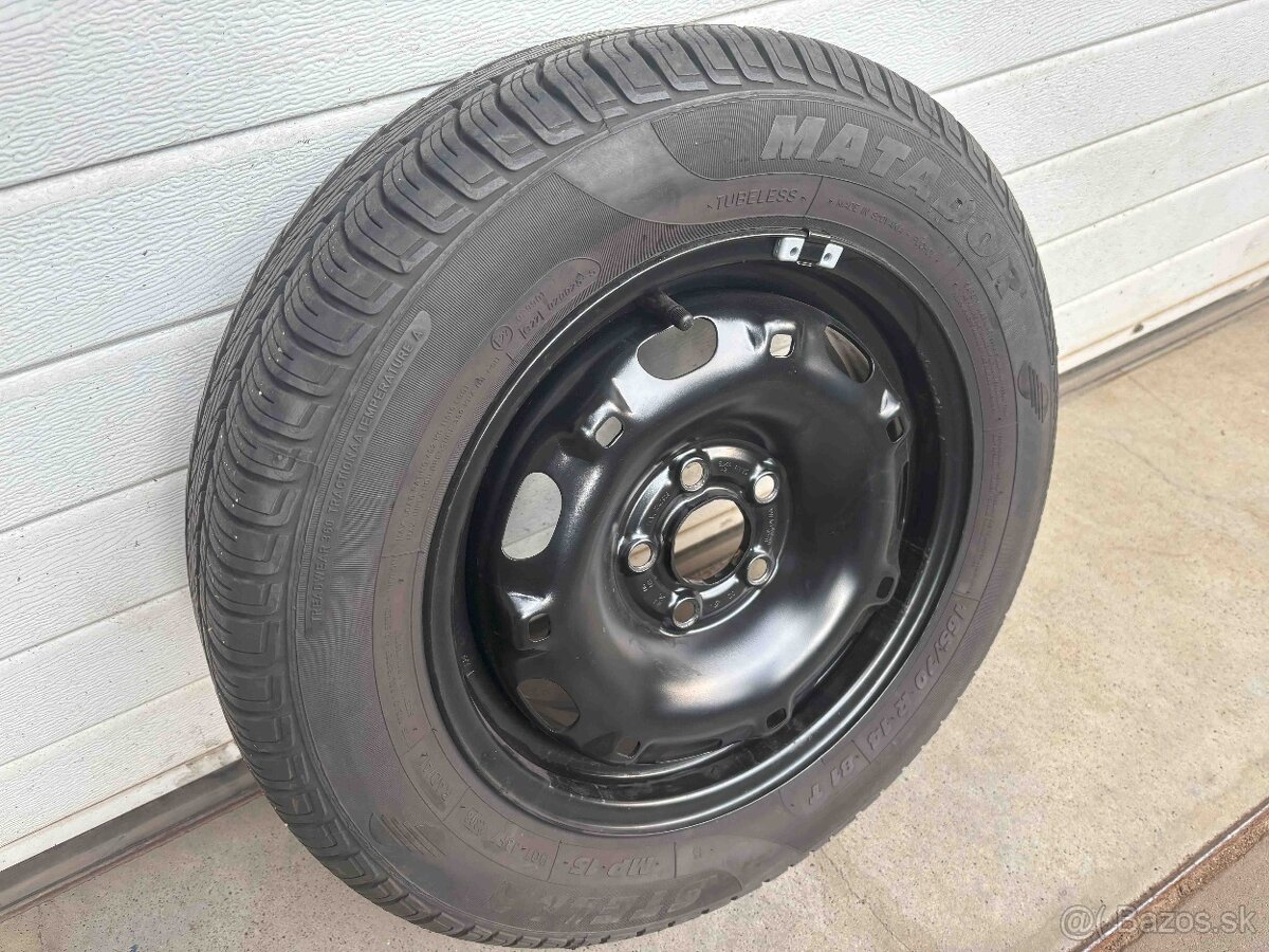 Rezerva  MP15  165/70R14 na  Škodu Fabia