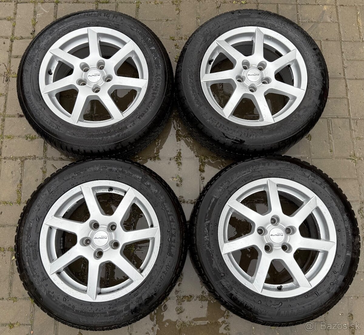 Alu zimná sada 5x112 R16 Contintal 205/60 R16 H