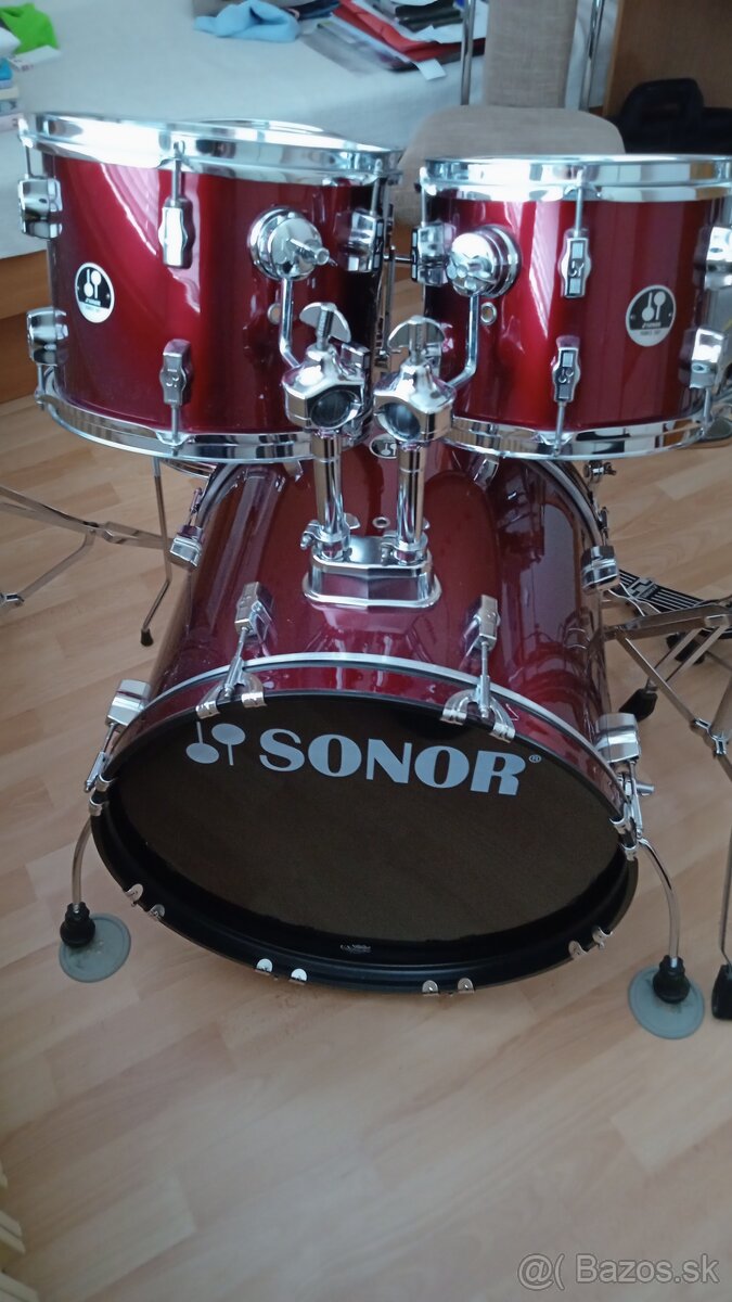 Predám bicie nástroje Sonor Force 507 , kompletná sada