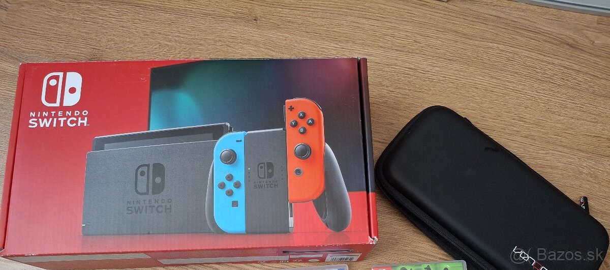 Nintendo switch + zadarmo detské smart hodinky