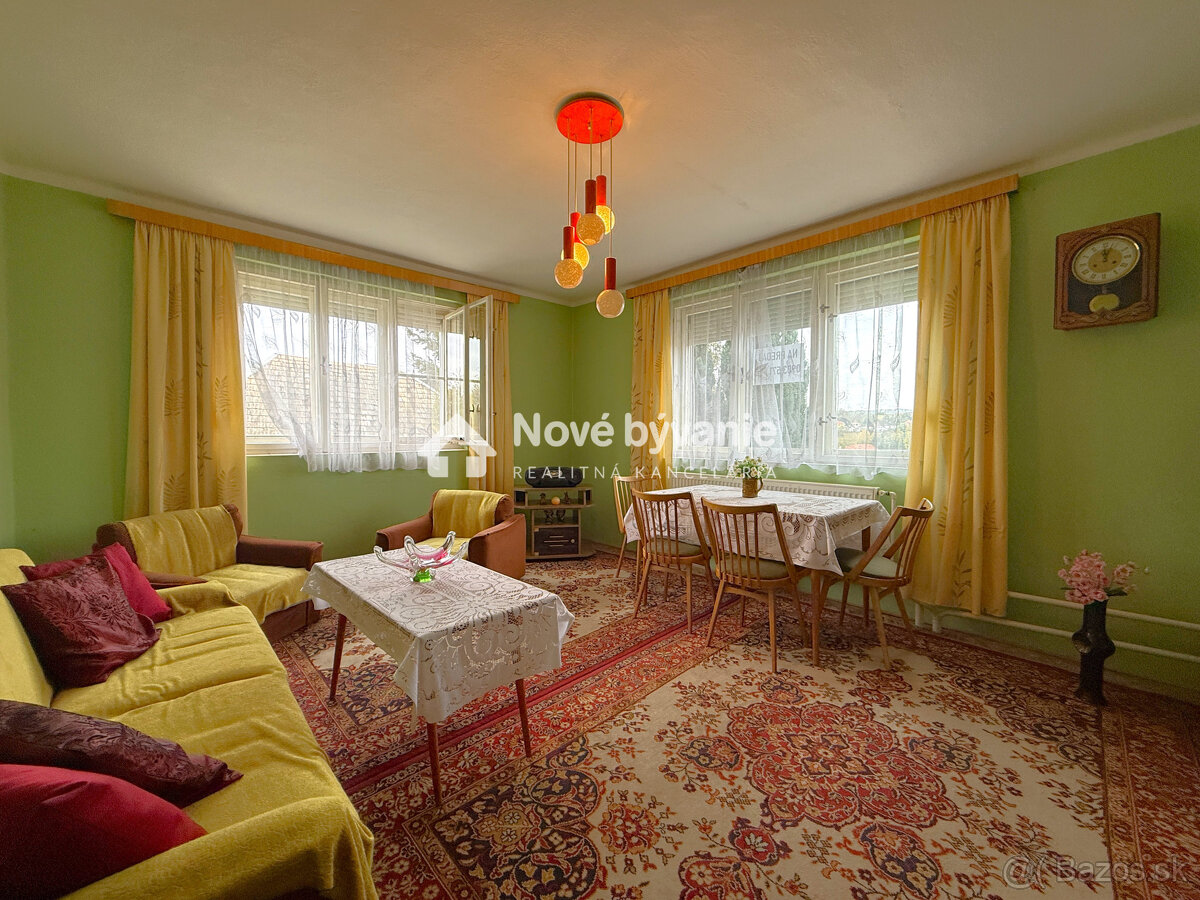 Predaj,4izbový rodinný dom s krásnym pozemkom-Dedinka(N199-1