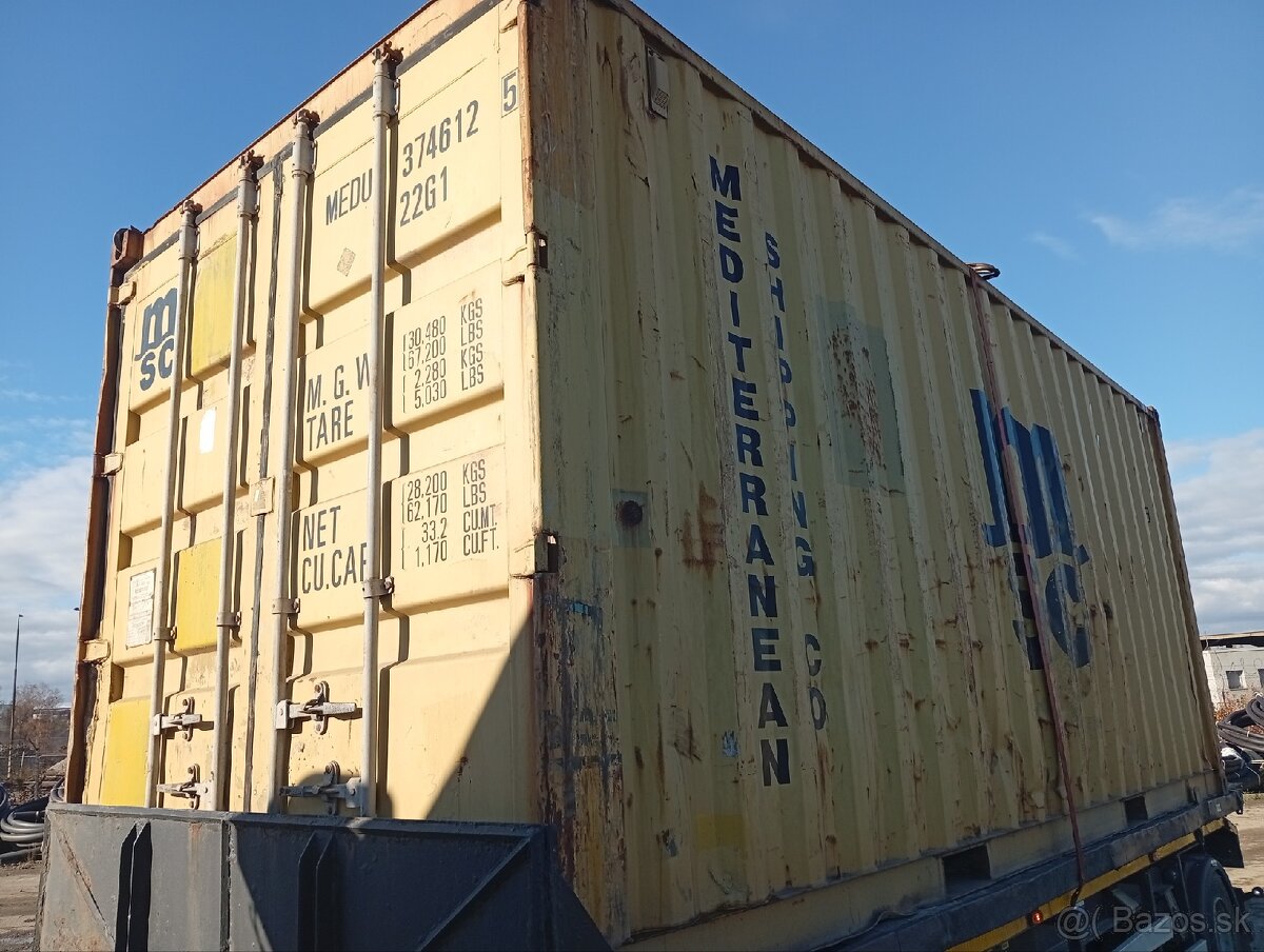 Lodný kontajner 6m - konečná cena ❗❗