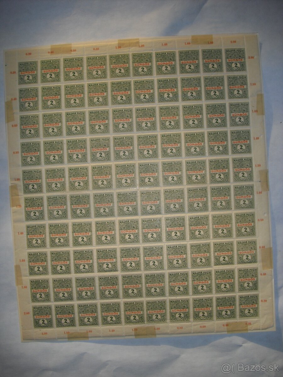 predam Madarske arsiky a sety 1919 1939 1942 zbierka