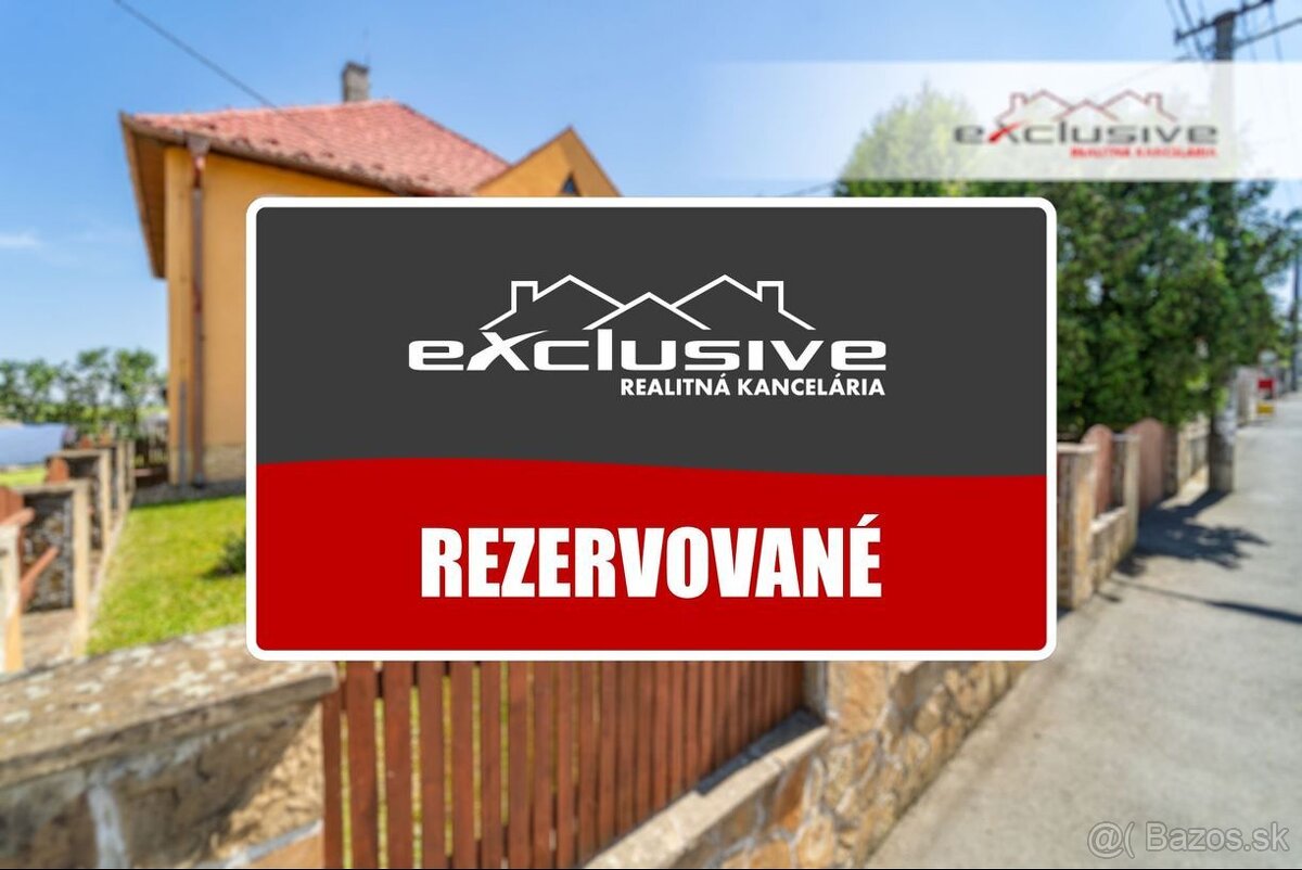 " REZERVOVANÉ " 5 - IZBOVÝ RD - MALÝ ŠARIŠ, 231 M2, 1 447
