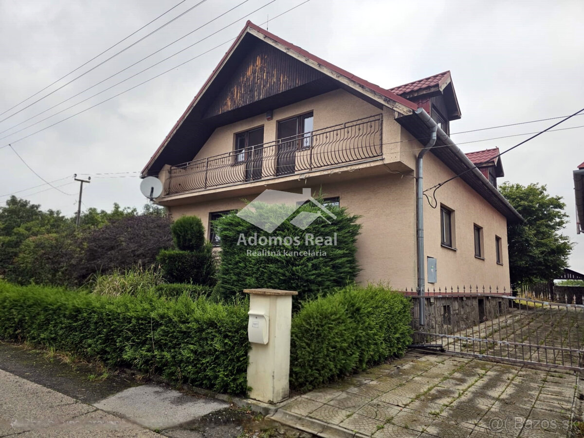 7-IZBOVÝ RODINNÝ DOM S BAZÉNOM - SEČOVSKÁ POLIANKA