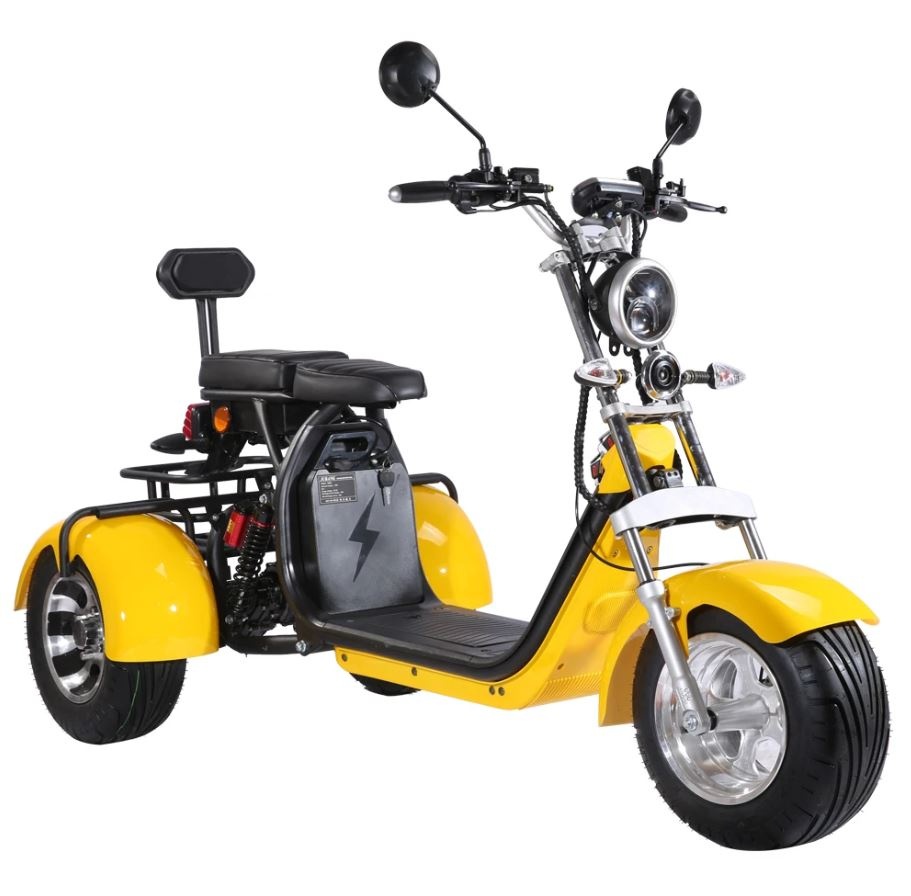 Elektrický trojkolesový harley CP-3.0 – 2000 W, 60 V / 40 Ah