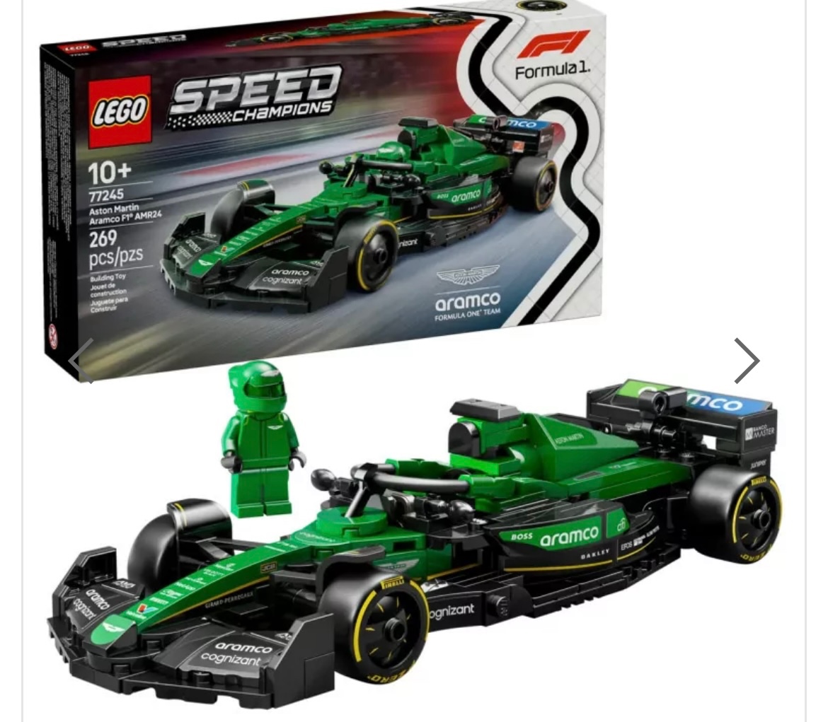 Lego Speed formula Aramco