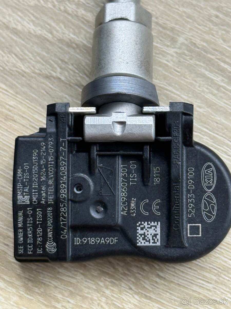 TPMS snímače KIA/Hyundai – 52933-D9100 4ks