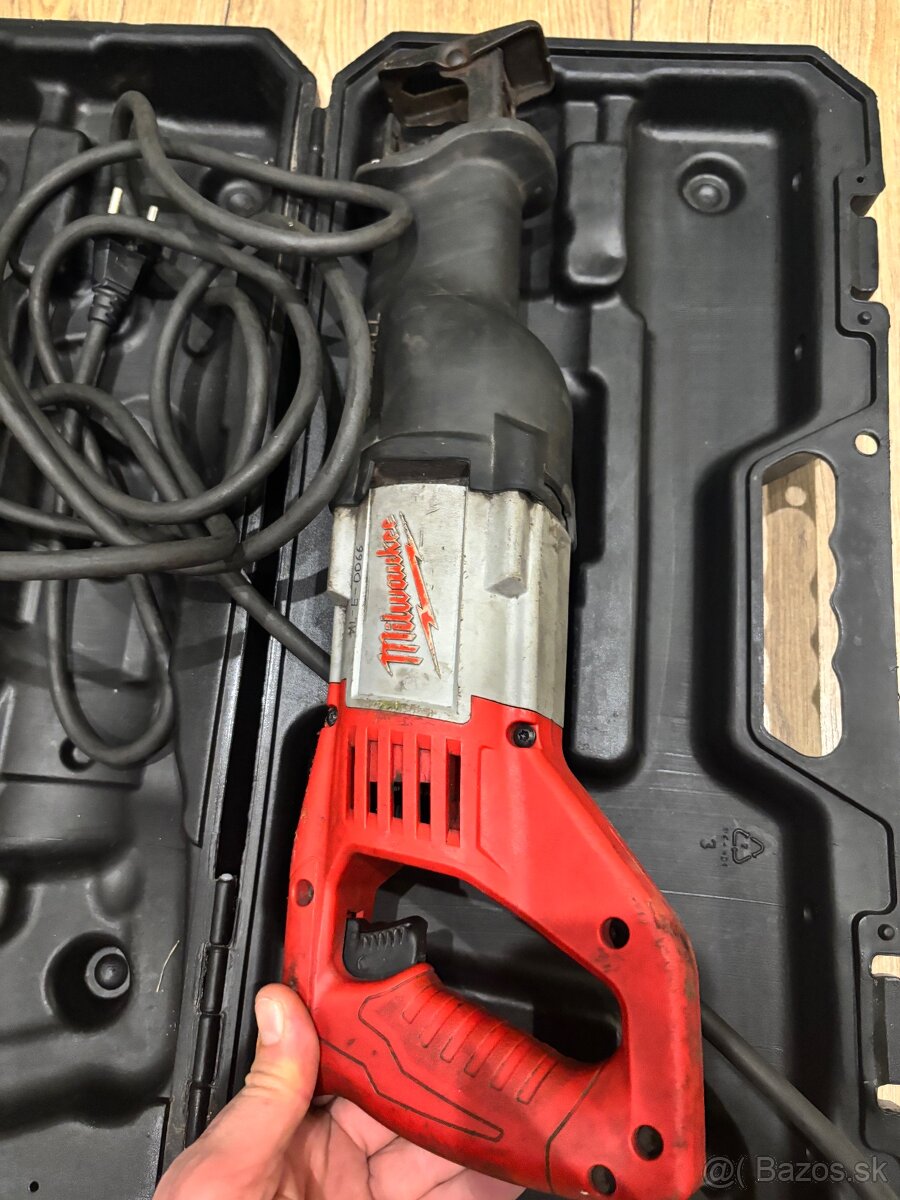 milwaukee SSD1100x profi chvostova pila
