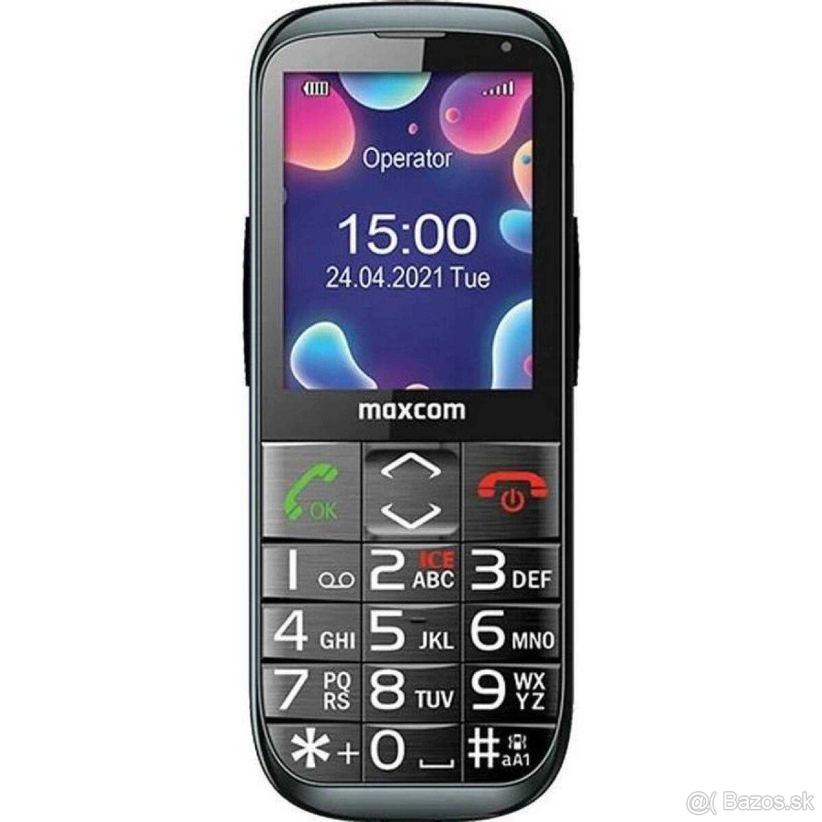 Predám výborný tlačitkový mobil MaxCom MM 724